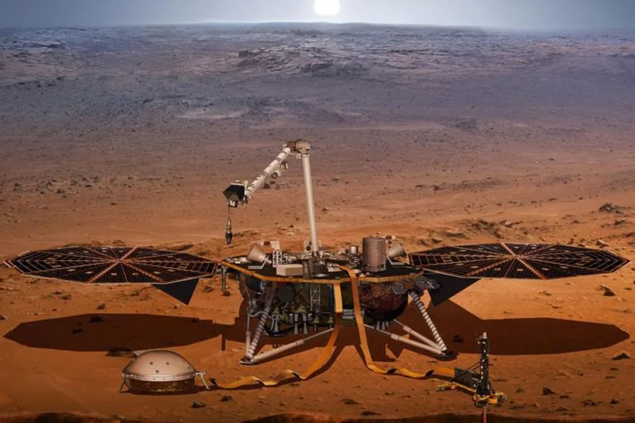 Mars Rover Discovers Subsurface Ice Formations 